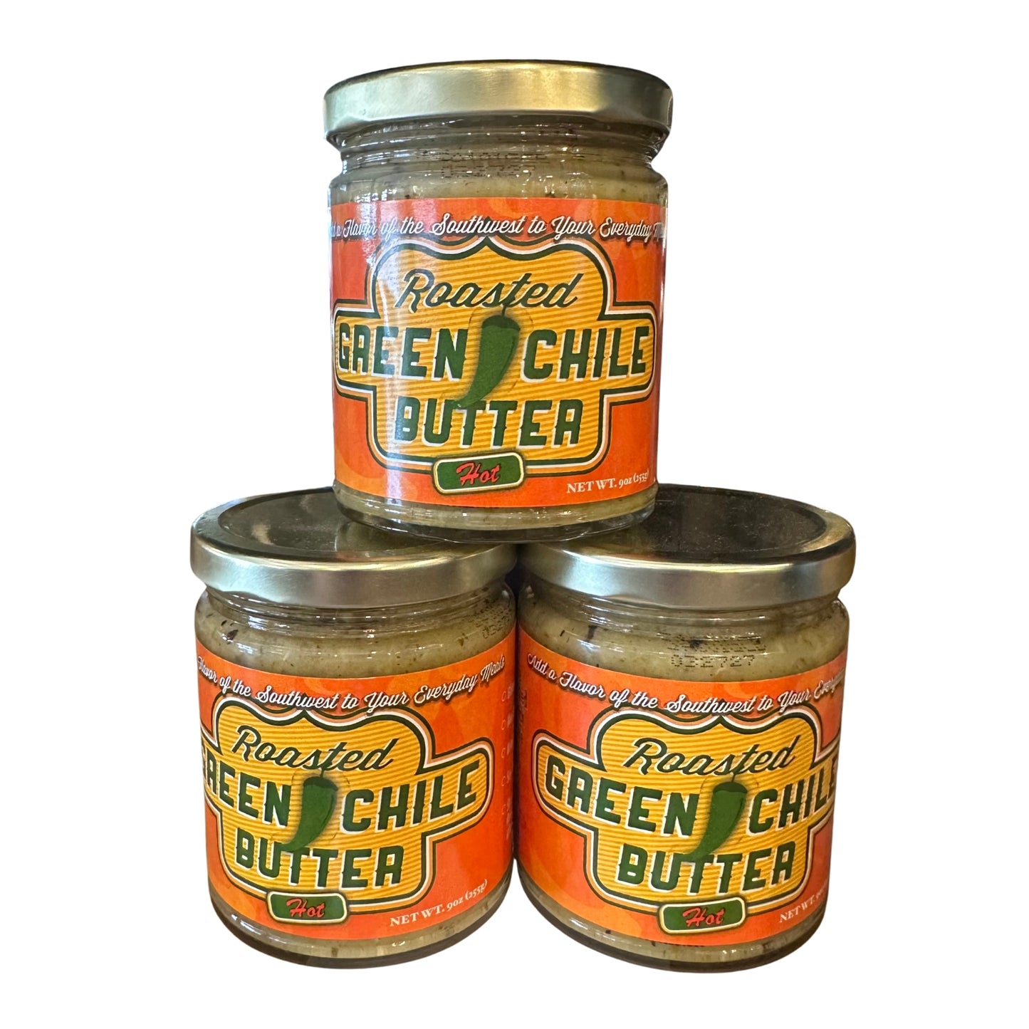 Roasted Green Chile Butter- 3-11 Jars